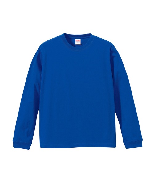 United Athle（ユナイテッドアスレ）の「United Athle/5.6オンス ロングスリーブリブ 無地 Tシャツ（Tシャツ/カットソー・メンズ・ホワイト/ブラック/グレー/ネイビー/レッド/ライム/ライトパープル/ライトピンク/ライトオリーブ/エメラルドブルー/サンドベージュ/バーガンディー/バイオレット/ダークブラウン/エンジ/グレイッシュブルー/ロイヤルブルー/グリーン/サファリグリーン/ナチュラル/アッシュグレー/キャメル/スミクロ/スモークグレー・3/4/5/MEDIUM/X-LARGE/LARGE/SMALL/X-SMALL）」の16枚目の写真