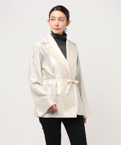 THE ROW(ザロウ)の「THE ROW ジャケット(テーラードジャケット・レディース・アイボリー・X-SMALL)」の1枚目の写真