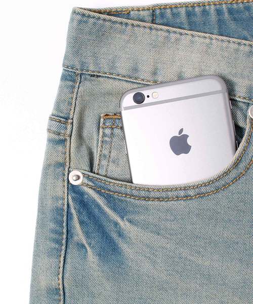 MONO-MART（モノマート）の「【ZOZO限定】ヴィンテージウォッシングテーパードスキニーデニム（デニムパンツ・メンズ・ブラック系その他/ブルー系その他/ブルー系その他2/ブルー系その他3/ブルー系その他4/ブルー系その他5/ブルー系その他6・L/M/XL）」の11枚目の写真