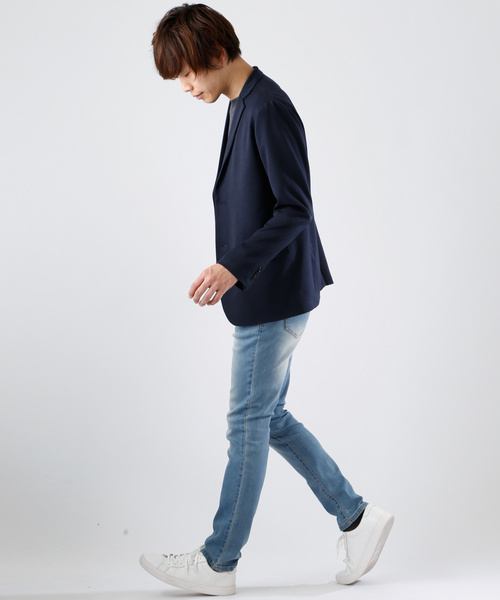 MONO-MART（モノマート）の「【ZOZO限定】ヴィンテージウォッシングテーパードスキニーデニム（デニムパンツ・メンズ・ブラック系その他/ブルー系その他/ブルー系その他2/ブルー系その他3/ブルー系その他4/ブルー系その他5/ブルー系その他6・L/M/XL）」の18枚目の写真