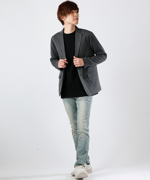 MONO-MART（モノマート）の「【ZOZO限定】ヴィンテージウォッシングテーパードスキニーデニム（デニムパンツ・メンズ・ブラック系その他/ブルー系その他/ブルー系その他2/ブルー系その他3/ブルー系その他4/ブルー系その他5/ブルー系その他6・L/M/XL）」の19枚目の写真