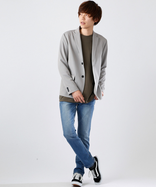 MONO-MART（モノマート）の「【ZOZO限定】ヴィンテージウォッシングテーパードスキニーデニム（デニムパンツ・メンズ・ブラック系その他/ブルー系その他/ブルー系その他2/ブルー系その他3/ブルー系その他4/ブルー系その他5/ブルー系その他6・L/M/XL）」の20枚目の写真