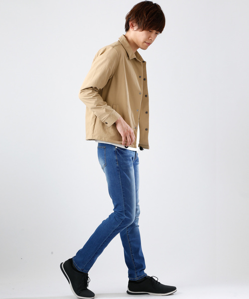 MONO-MART（モノマート）の「【ZOZO限定】ヴィンテージウォッシングテーパードスキニーデニム（デニムパンツ・メンズ・ブラック系その他/ブルー系その他/ブルー系その他2/ブルー系その他3/ブルー系その他4/ブルー系その他5/ブルー系その他6・L/M/XL）」の21枚目の写真