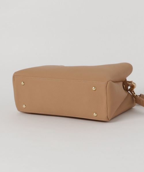 RIVE DROITE（リヴドロワ）の「バンブーMINIバッグ（ハンドバッグ・レディース・パープル/ブラウン/アイボリー/サックスブルー・FREE）」の7枚目の写真