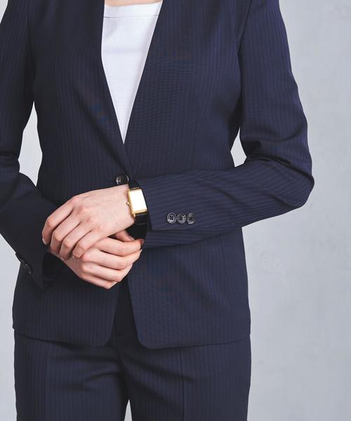 美品✨ユナイテッドアローズ SLABノーラペルジャケット スカート 2022年 UNITED ARROWS（ユナイテッドアローズ）の「UPCB NEO-ST ノー