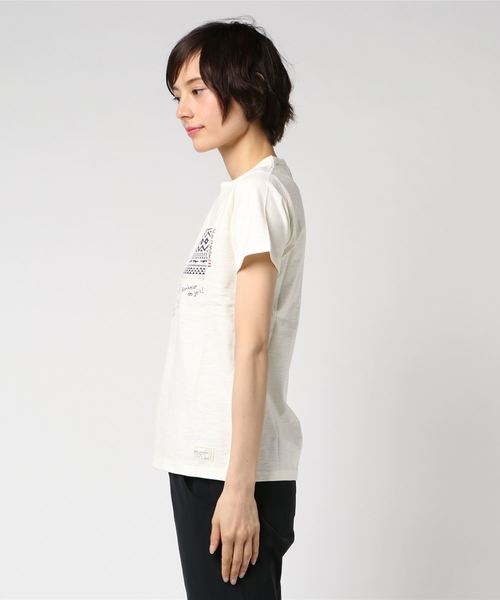 スラブプリントTシャツ スラブプリントTシャツ