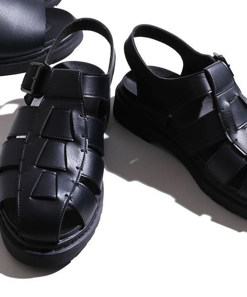 WEGO（ウィゴー）の「WEGO/プラットフォームサンダル（サンダル・メンズ・その他2/その他1/その他3・LARGE/MEDIUM/SMALL）」の3枚目の写真