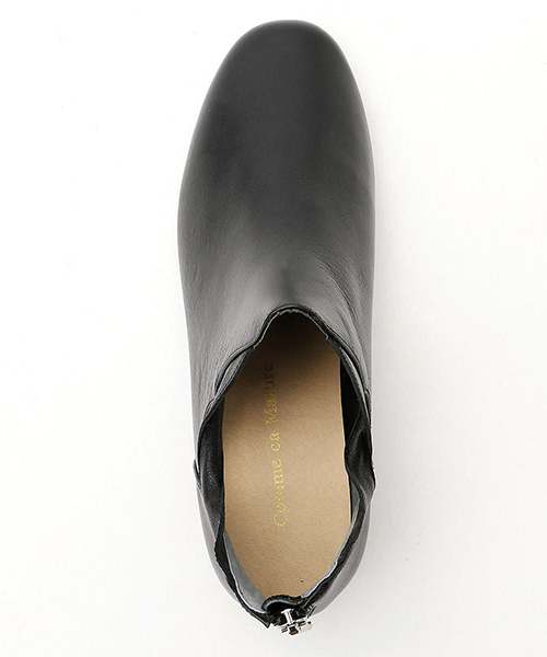 Comme Ca Mature(コムサマチュア)の「サイドカットブーティー(ブーツ・レディース・ブラック/ワイン・22.5cm/23.5cm/24.5cm)」の3枚目の写真