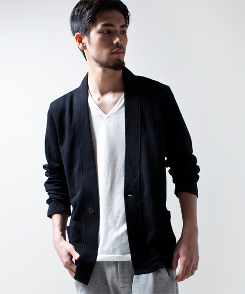 NANO universe（ナノユニバース）の「wjk/ Cardigan（カーディガン/ボレロ・メンズ・オフホワイト/ブラック/グレー/ネイビー・SMALL/MEDIUM/LARGE）」の13枚目の写真