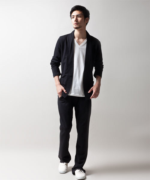 NANO universe（ナノユニバース）の「wjk/ Cardigan（カーディガン/ボレロ・メンズ・オフホワイト/ブラック/グレー/ネイビー・SMALL/MEDIUM/LARGE）」の18枚目の写真