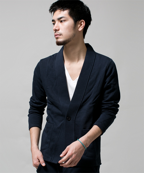 NANO universe（ナノユニバース）の「wjk/ Cardigan（カーディガン/ボレロ・メンズ・オフホワイト/ブラック/グレー/ネイビー・SMALL/MEDIUM/LARGE）」の22枚目の写真