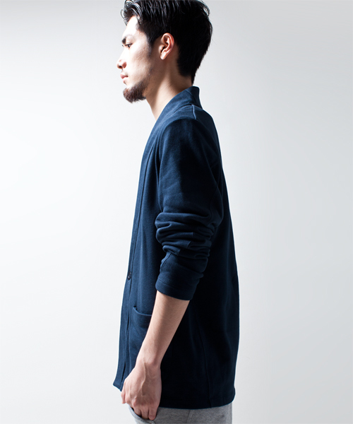 NANO universe（ナノユニバース）の「wjk/ Cardigan（カーディガン/ボレロ・メンズ・オフホワイト/ブラック/グレー/ネイビー・SMALL/MEDIUM/LARGE）」の5枚目の写真