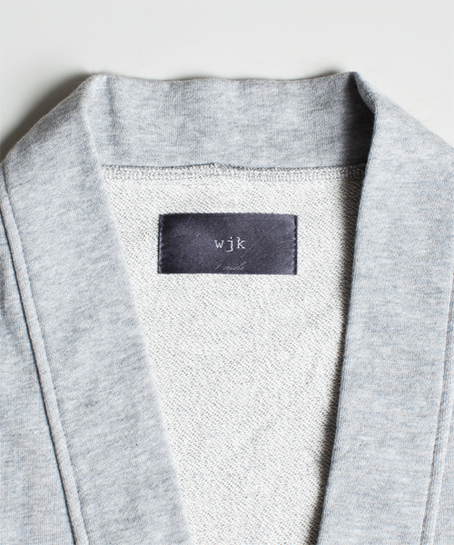 NANO universe（ナノユニバース）の「wjk/ Cardigan（カーディガン/ボレロ・メンズ・オフホワイト/ブラック/グレー/ネイビー・SMALL/MEDIUM/LARGE）」の8枚目の写真