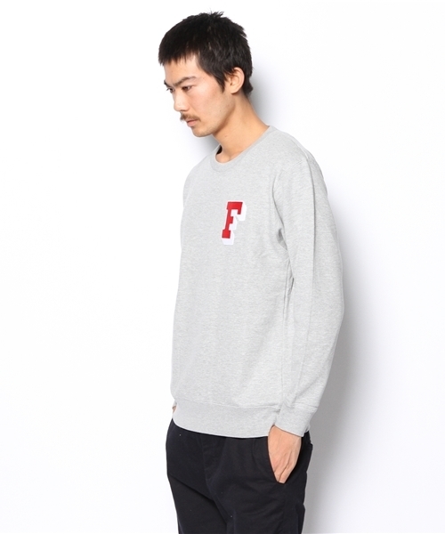 BEAMS T（ビームスティー）の「◇FRANK / FRANK F CREW（スウェット・メンズ・グレー/イエロー/ブルー・SMALL/MEDIUM/LARGE/X-LARGE）」の5枚目の写真