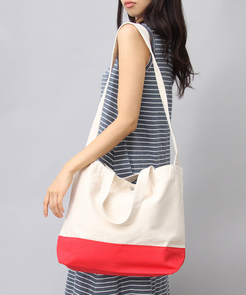 United Athle(ユナイテッドアスレ)の「【 United Athle / ユナイテッドアスレ 】 ヘヴィーキャンバス スイッチング トートバッグ / 2WAY(トートバッグ・メンズ・ブラック/ホワイト×レッド/ホワイト×ブラック/ホワイト×グレー/ホワイト×ネイビー/ナチュラル・FREE)」の20枚目の写真