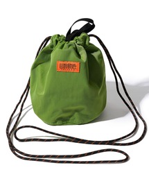 ADPOSION（アドポーション）の「【UNIVERSAL OVERALL】カラーザイルナイロンポーチ / 巾着バック（ショルダーバッグ）」