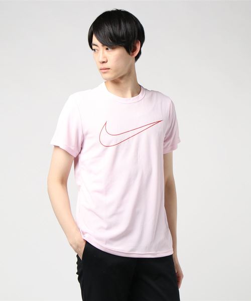 NIKE（ナイキ）の「ナイキ NIKE SUPERSET S/S トップ AJ8024663（Tシャツ/カットソー・メンズ・ブラック/グレー/ピンク/ホワイト/オレンジ/ブルー・S/M/L/XL/XXL）」の6枚目の写真