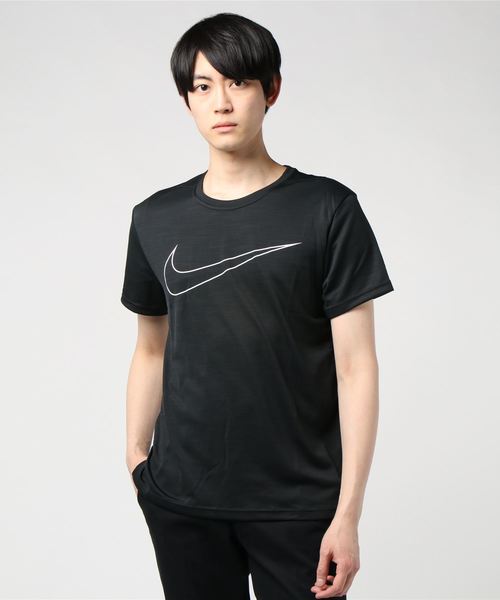 NIKE（ナイキ）の「ナイキ NIKE SUPERSET S/S トップ AJ8024663（Tシャツ/カットソー・メンズ・ブラック/グレー/ピンク/ホワイト/オレンジ/ブルー・S/M/L/XL/XXL）」の3枚目の写真