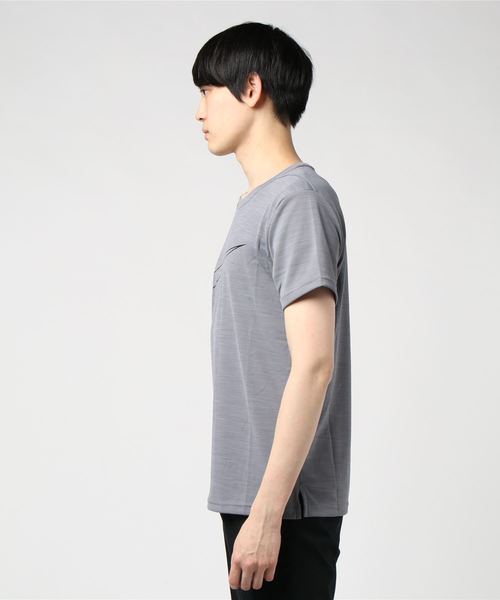NIKE（ナイキ）の「ナイキ NIKE SUPERSET S/S トップ AJ8024663（Tシャツ/カットソー・メンズ・ブラック/グレー/ピンク/ホワイト/オレンジ/ブルー・S/M/L/XL/XXL）」の7枚目の写真