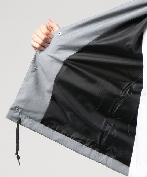 WEGO（ウィゴー）の「WEGO/ストレッチコーチジャケット（ブルゾン・メンズ・ブラック/グレー/ベージュ/ネイビー・SMALL/MEDIUM/LARGE）」の6枚目の写真