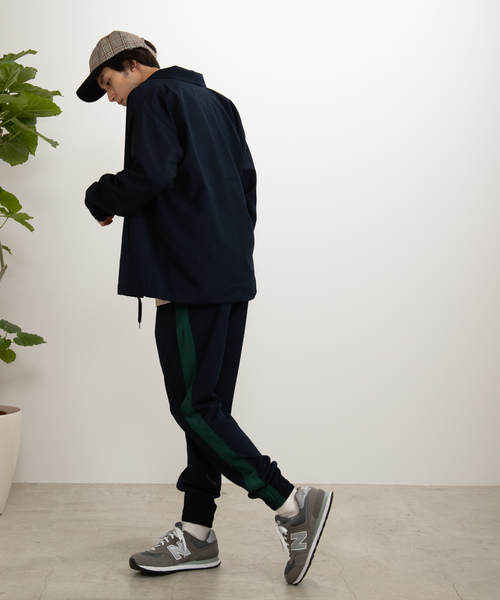 WEGO（ウィゴー）の「WEGO/ストレッチコーチジャケット（ブルゾン・メンズ・ブラック/グレー/ベージュ/ネイビー・SMALL/MEDIUM/LARGE）」の22枚目の写真