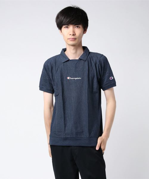 Champion Golf（チャンピオンゴルフ）の「【Champion/チャンピオン】メンズ GOLF ポロシャツ（ポロシャツ・メンズ・ネイビー/ブラック/グリーン/グレー/レッド/イエロー/ホワイト・MEDIUM/LARGE/X-LARGE）」の5枚目の写真