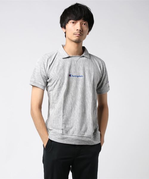 Champion Golf（チャンピオンゴルフ）の「【Champion/チャンピオン】メンズ GOLF ポロシャツ（ポロシャツ・メンズ・ネイビー/ブラック/グリーン/グレー/レッド/イエロー/ホワイト・MEDIUM/LARGE/X-LARGE）」の3枚目の写真