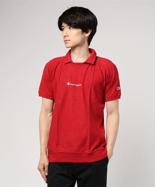 Champion Golf（チャンピオンゴルフ）の「【Champion/チャンピオン】メンズ GOLF ポロシャツ（ポロシャツ・メンズ・ネイビー/ブラック/グリーン/グレー/レッド/イエロー/ホワイト・MEDIUM/LARGE/X-LARGE）」の7枚目の写真