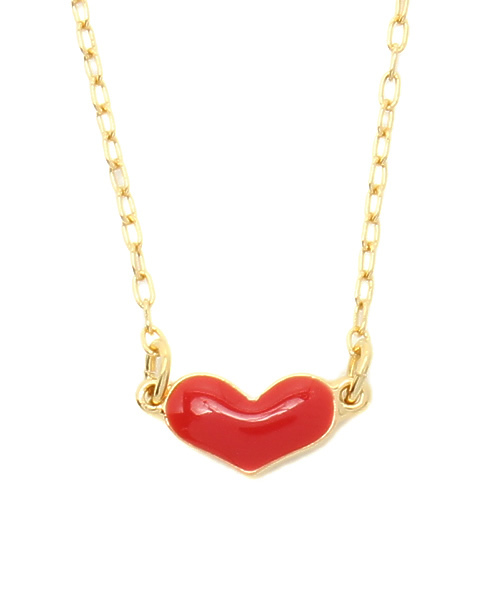 CIAOPANIC TYPY(チャオパニックティピー)の「【WEB限定】EPプチハートネックレス(ネックレス・レディース・ホワイト/サーモンピンク/レッド/ブラック・FREE)」の10枚目の写真