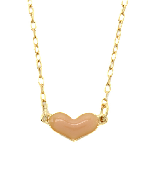 CIAOPANIC TYPY(チャオパニックティピー)の「【WEB限定】EPプチハートネックレス(ネックレス・レディース・ホワイト/サーモンピンク/レッド/ブラック・FREE)」の2枚目の写真