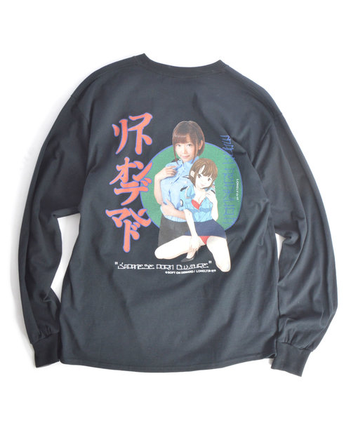 LONELY/論理(ロンリー)の「LONELY(論理)/ロンリー SAKURA L/S(Tシャツ/カットソー・メンズ・ホワイト/ブラック/パープル・M/L/XL)」の10枚目の写真