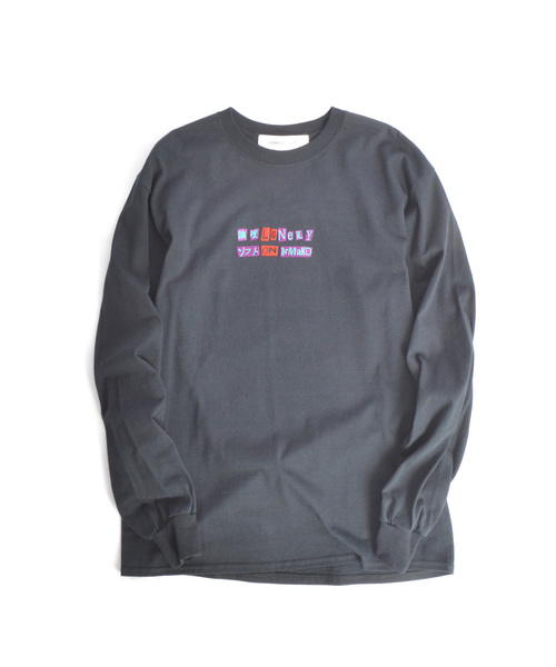 LONELY/論理(ロンリー)の「LONELY(論理)/ロンリー SAKURA L/S(Tシャツ/カットソー・メンズ・ホワイト/ブラック/パープル・M/L/XL)」の14枚目の写真