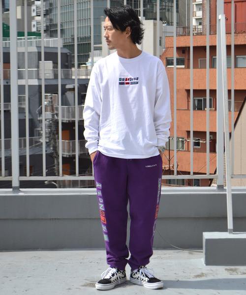 LONELY/論理(ロンリー)の「LONELY(論理)/ロンリー SAKURA L/S(Tシャツ/カットソー・メンズ・ホワイト/ブラック/パープル・M/L/XL)」の16枚目の写真