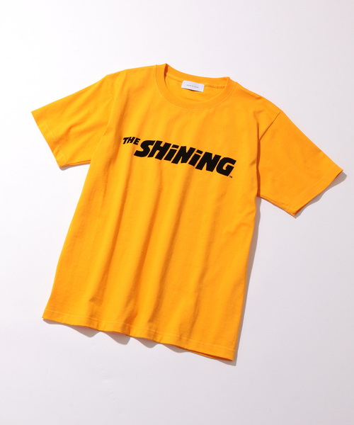 ADAM ET ROPE'(アダムエロペ)の「【THE SHiNiNG】コラボ ロゴプリントT(Tシャツ/カットソー・メンズ・ホワイト/ブラック/イエロー・M/L)」の3枚目の写真
