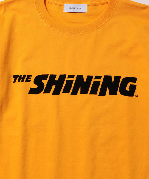 ADAM ET ROPE'(アダムエロペ)の「【THE SHiNiNG】コラボ ロゴプリントT(Tシャツ/カットソー・メンズ・ホワイト/ブラック/イエロー・M/L)」の6枚目の写真
