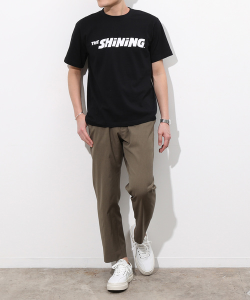 ADAM ET ROPE'(アダムエロペ)の「【THE SHiNiNG】コラボ ロゴプリントT(Tシャツ/カットソー・メンズ・ホワイト/ブラック/イエロー・M/L)」の13枚目の写真