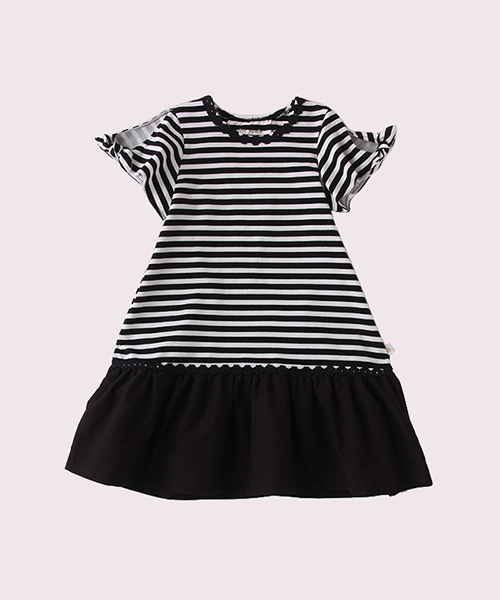 セール ガールズ レディー ニット ストライプ ドレス ワンピース Kate Spade New York Childrenswear ケイトスペードニューヨーク のファッション通販 Zozotown