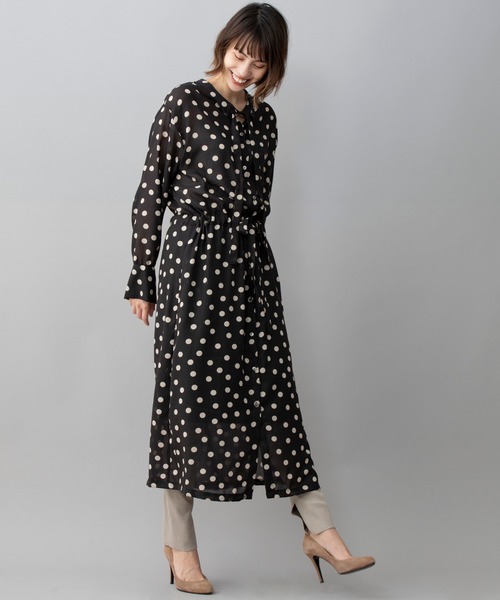 Munich（ミューニック）の「Munichオリジナルプリント　3WAYシャツワンピース（ワンピース・レディース・その他/レオパード/ドット・FREE）」の3枚目の写真