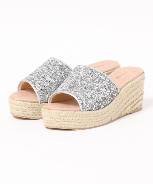 KOBE LETTUCE（コウベレタス）の「厚底ジュートウェッジサボサンダル（サンダル・レディース・キャメル/ブラック/ゴールド/シルバー・L/LL/M/S）」の9枚目の写真