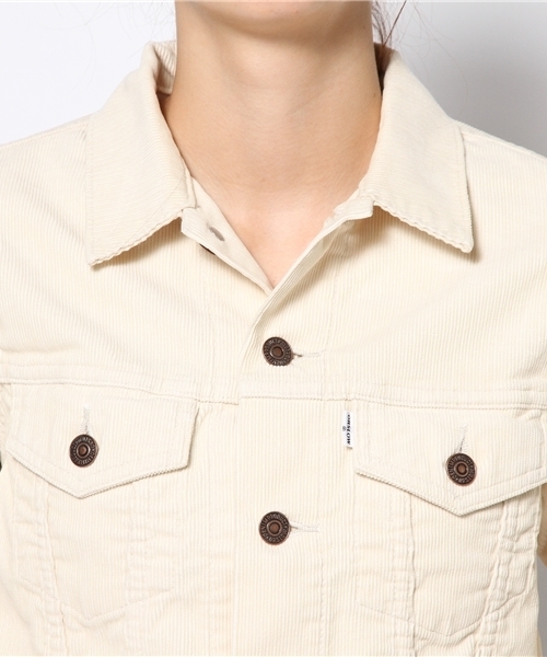 BEAMS BOY（ビームスボーイ）の「◎orslow / 60s CORD JACKET（ブルゾン・レディース・ホワイト/ブラウン・1/2）」の10枚目の写真
