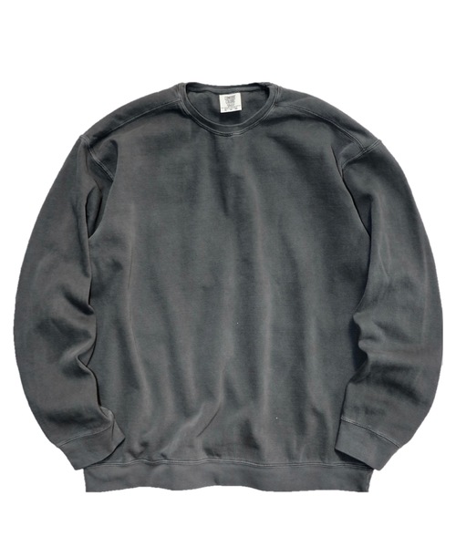 C.E.L.STORE（セルストア）の「COMFORT COLORS/コンフォートカラーズ GARMENT DYE CREW SWEAT（スウェット・メンズ・ホワイト/ブラック/ブルー/グリーン・MEDIUM/LARGE/X-LARGE）」の6枚目の写真