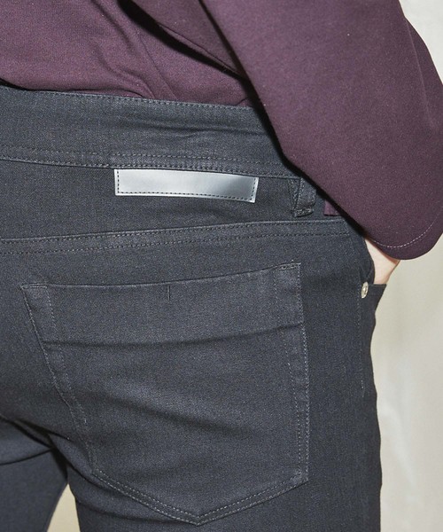 MAISON SPECIAL（メゾンスペシャル）の「【ZOZOTOWN限定】“驚愕のストレッチ” CALIK DENIM/カリクデニム ウルトラストレッチスーパースキニーデニムパンツ 【MAISON SPECIAL/メゾンスペシャル】（デニムパンツ・メンズ・ブラック・44/46/48）」の9枚目の写真