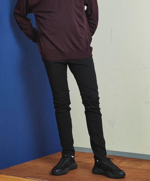 MAISON SPECIAL（メゾンスペシャル）の「【ZOZOTOWN限定】“驚愕のストレッチ” CALIK DENIM/カリクデニム ウルトラストレッチスーパースキニーデニムパンツ 【MAISON SPECIAL/メゾンスペシャル】（デニムパンツ・メンズ・ブラック・44/46/48）」の15枚目の写真