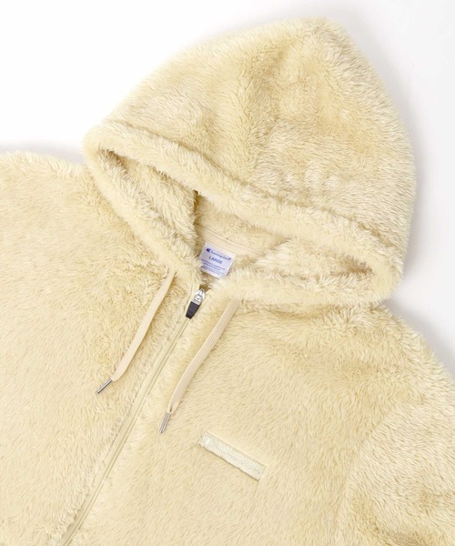 Champion(チャンピオン)の「Champion/チャンピオン シェルパフリース フルジップパーカー/ボアジャケット レディース メンズ ブルゾン(ブルゾン・メンズ・ブラック/ベージュ/ネイビー/チャコール/ブラウン・M/L/XL)」の12枚目の写真