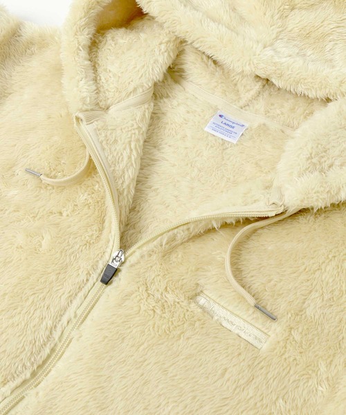 Champion(チャンピオン)の「Champion/チャンピオン シェルパフリース フルジップパーカー/ボアジャケット レディース メンズ ブルゾン(ブルゾン・メンズ・ブラック/ベージュ/ネイビー/チャコール/ブラウン・M/L/XL)」の13枚目の写真