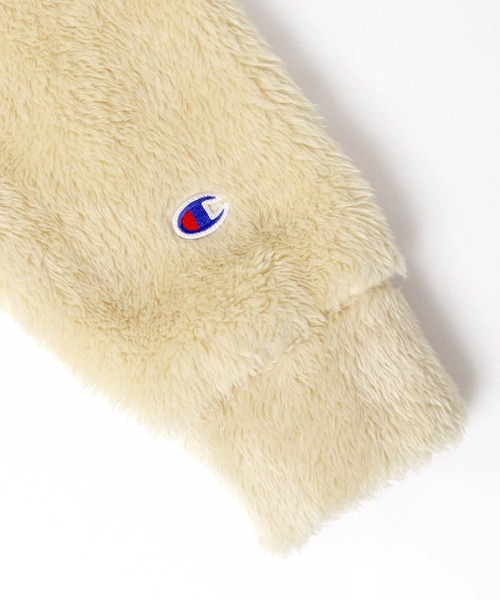 Champion(チャンピオン)の「Champion/チャンピオン シェルパフリース フルジップパーカー/ボアジャケット レディース メンズ ブルゾン(ブルゾン・メンズ・ブラック/ベージュ/ネイビー/チャコール/ブラウン・M/L/XL)」の15枚目の写真