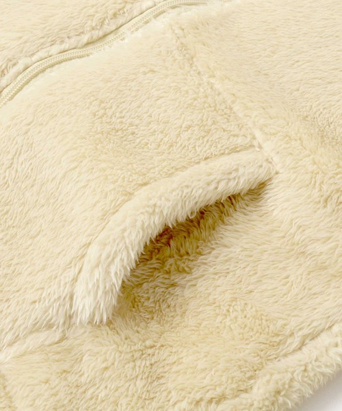 Champion(チャンピオン)の「Champion/チャンピオン シェルパフリース フルジップパーカー/ボアジャケット レディース メンズ ブルゾン(ブルゾン・メンズ・ブラック/ベージュ/ネイビー/チャコール/ブラウン・M/L/XL)」の10枚目の写真