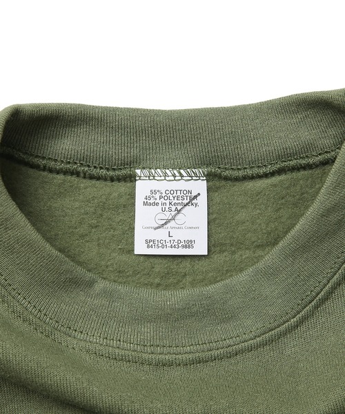 MILITARY GREEN COTTON スウェット Gildan® 18000 Heavy Blend™ Adult Crewneck Sweatshirt