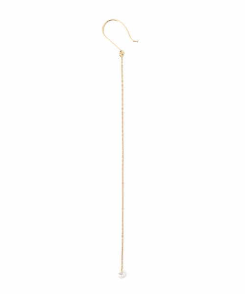 GIGI / K18YG ダイアモンドチェーンピアス（ピアス（両耳用））｜GIGI  