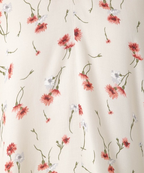 LEPSIM（レプシィム）の「ハナガラVネックタックブラウス　865118（シャツ/ブラウス・レディース・オフホワイト/ネイビー/ブラック/グレイッシュベージュ・MEDIUM/LARGE）」の13枚目の写真